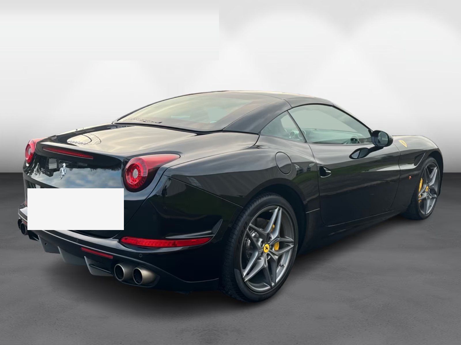 Ferrari California T rear view with round taillights