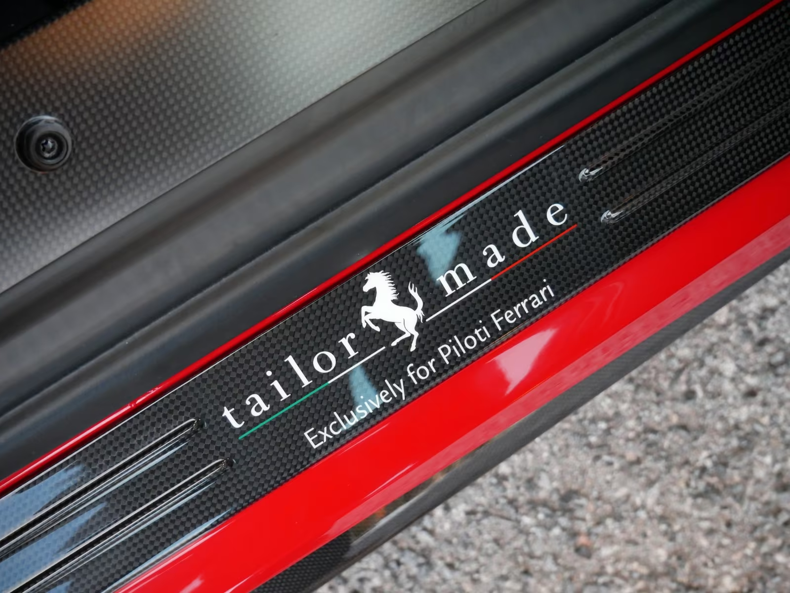 Ferrari 488 Pista Piloti #57 2019 — Tailor Made kickplate, exclusively for Piloti Ferrari