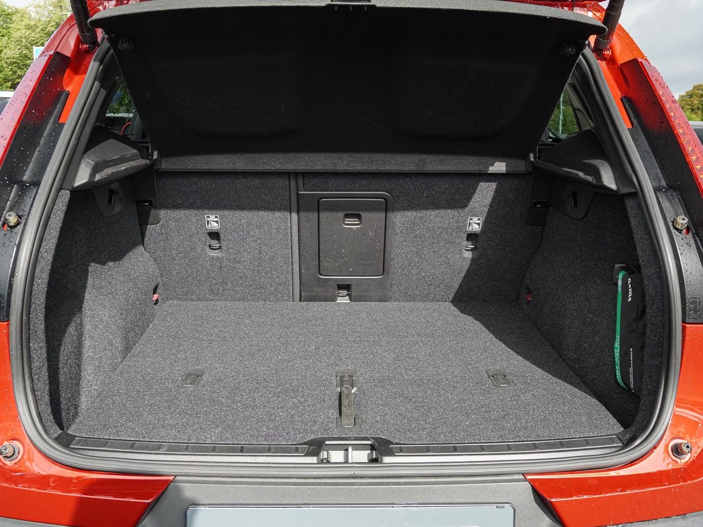 Luggage compartment of the Volvo XC40
