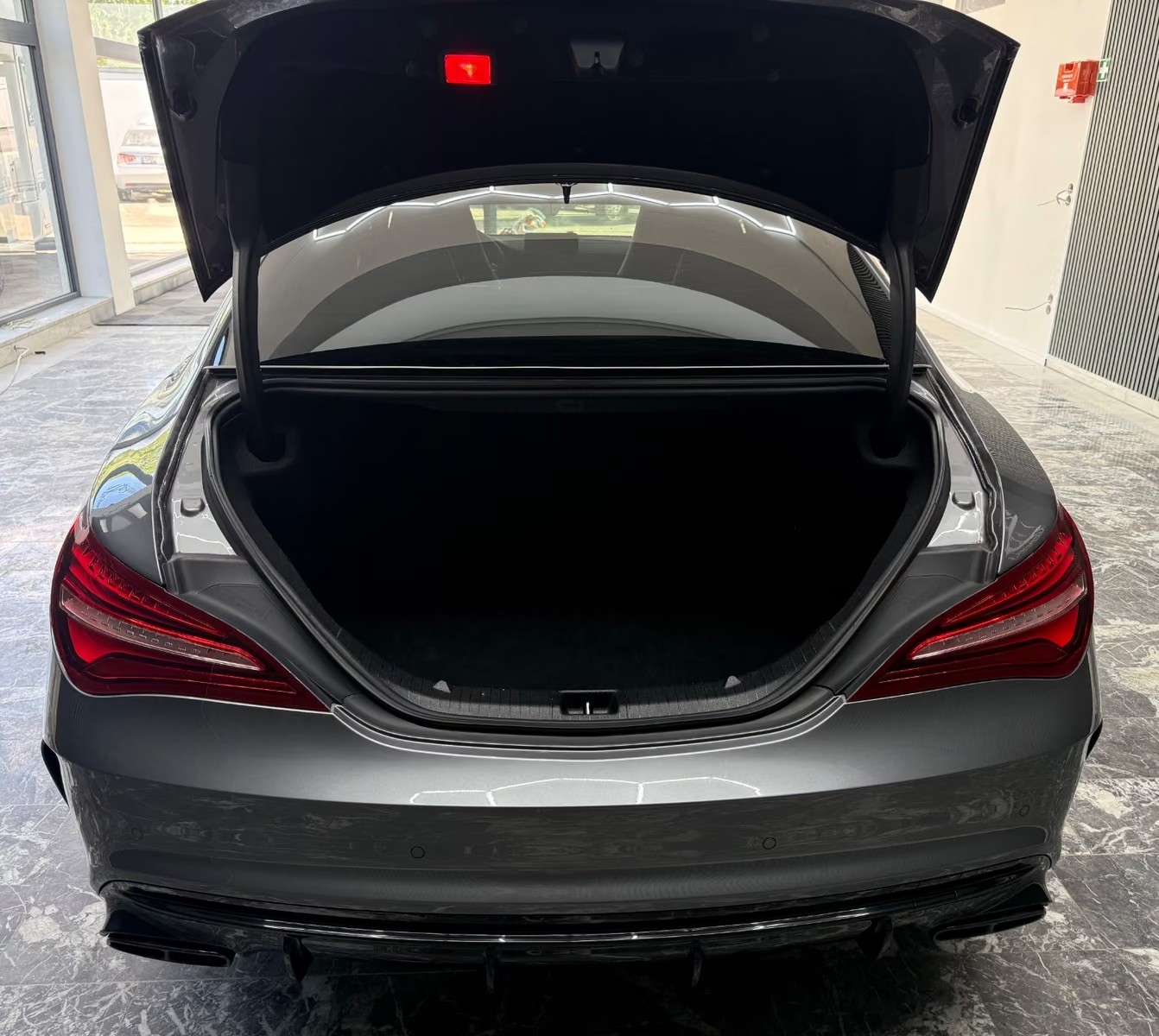 Mercedes-AMG CLA 45 4MATIC open boot space