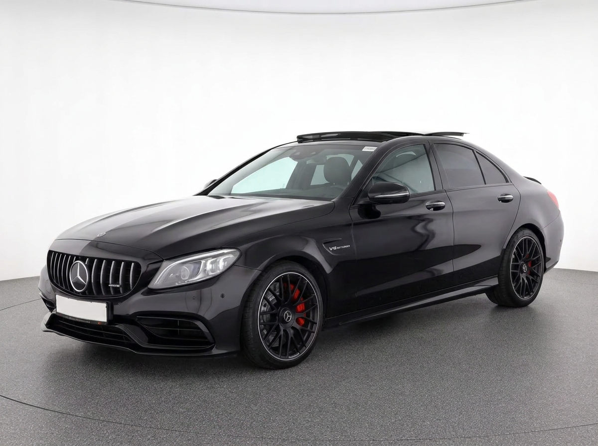 Mercedes-AMG C 63 S Saloon front three-quarter view