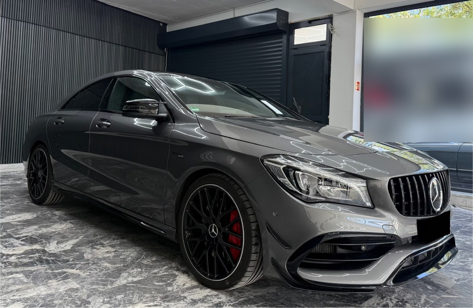 Mercedes-AMG CLA 45 4MATIC right side profile