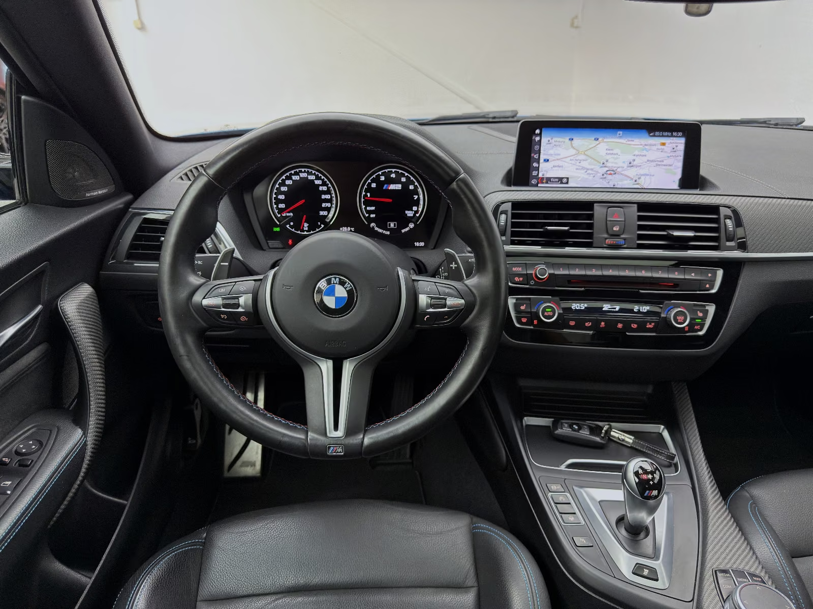 BMW M2 Competition — cockpit and Professional navigation